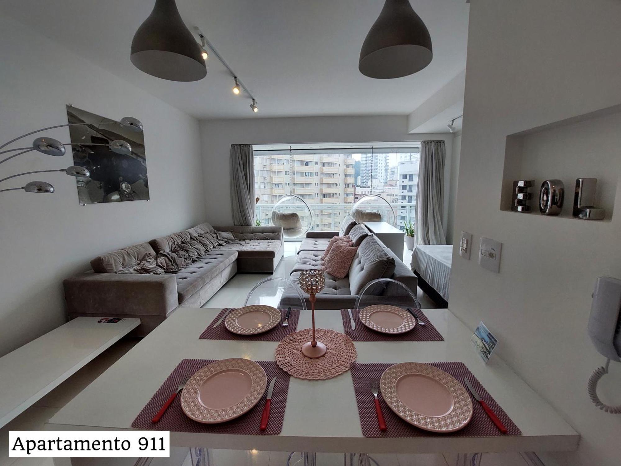 Book Santos - Condominio Unlimited - Apartamento Com Vista Mar E Apartamento Com Vista Piscina Eksteriør bilde