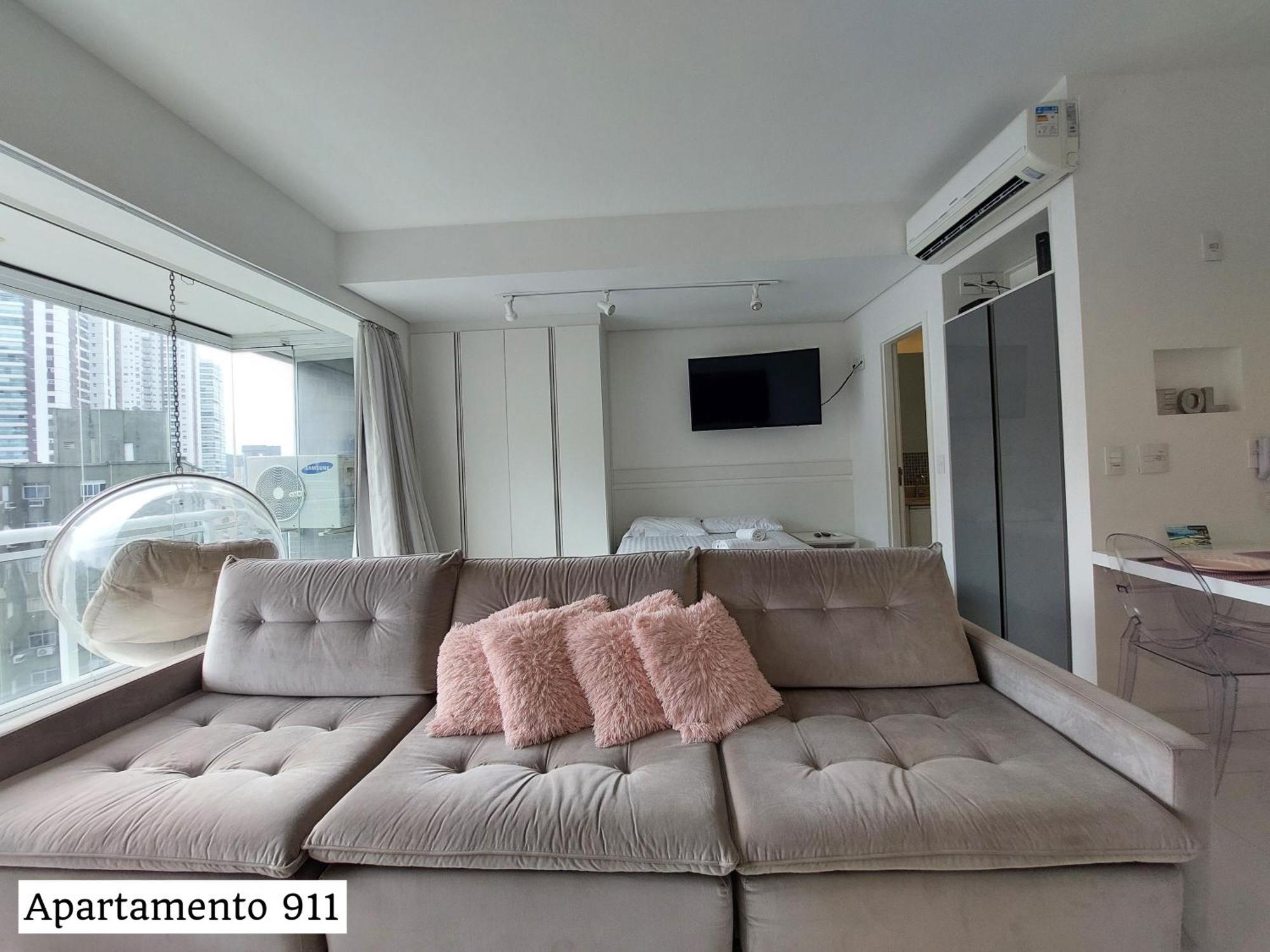 Book Santos - Condominio Unlimited - Apartamento Com Vista Mar E Apartamento Com Vista Piscina Eksteriør bilde