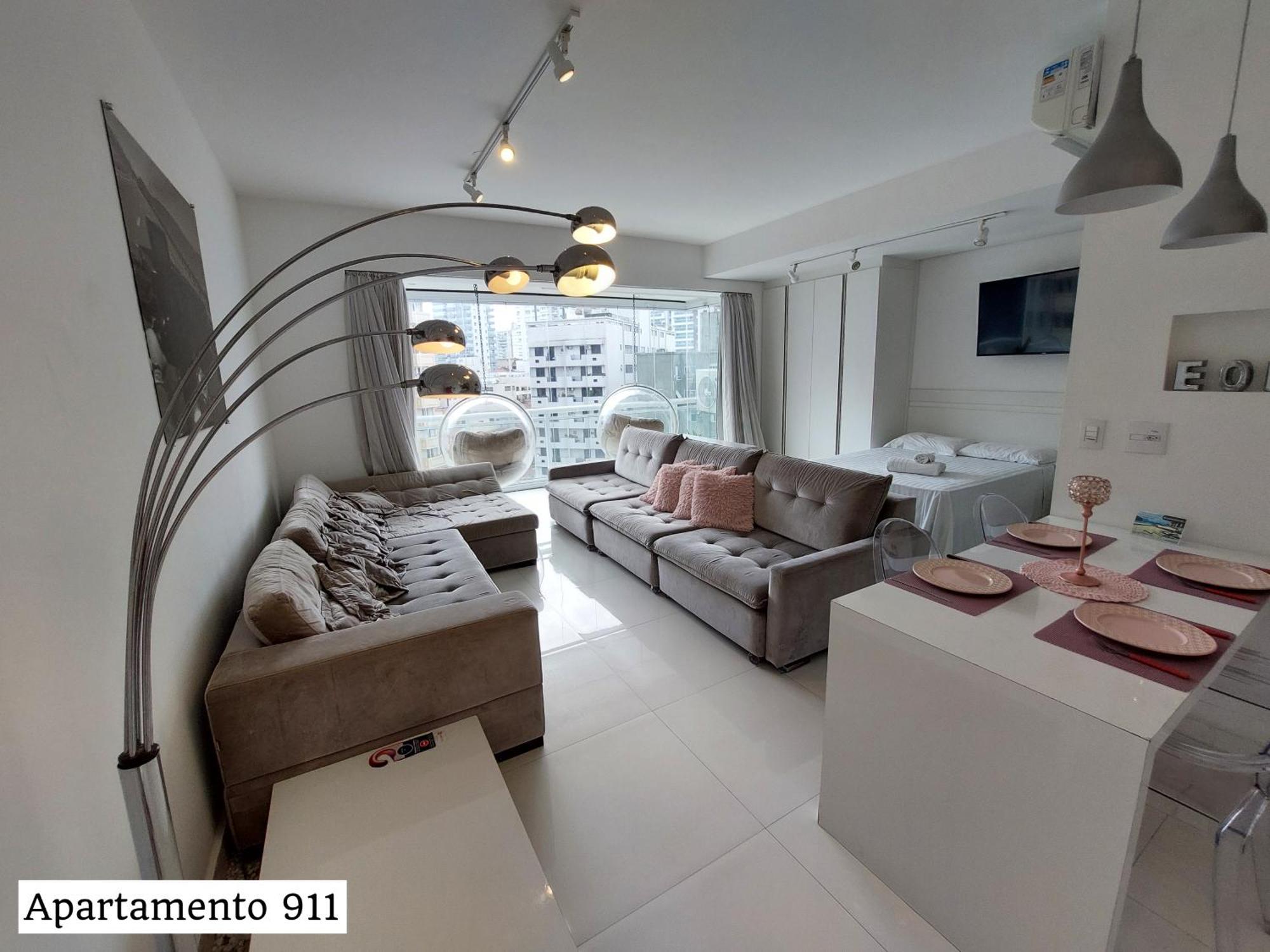 Book Santos - Condominio Unlimited - Apartamento Com Vista Mar E Apartamento Com Vista Piscina Eksteriør bilde