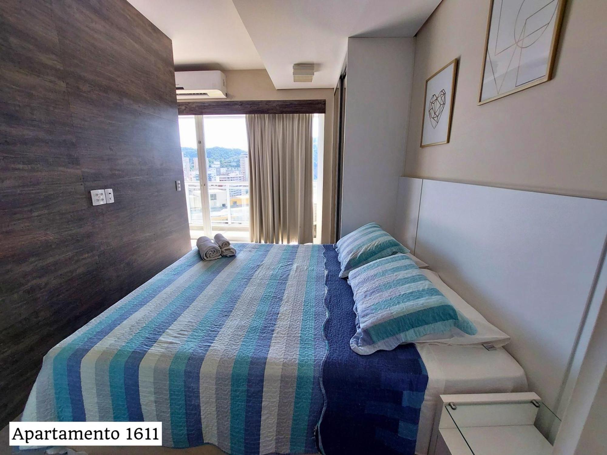 Book Santos - Condominio Unlimited - Apartamento Com Vista Mar E Apartamento Com Vista Piscina Rom bilde