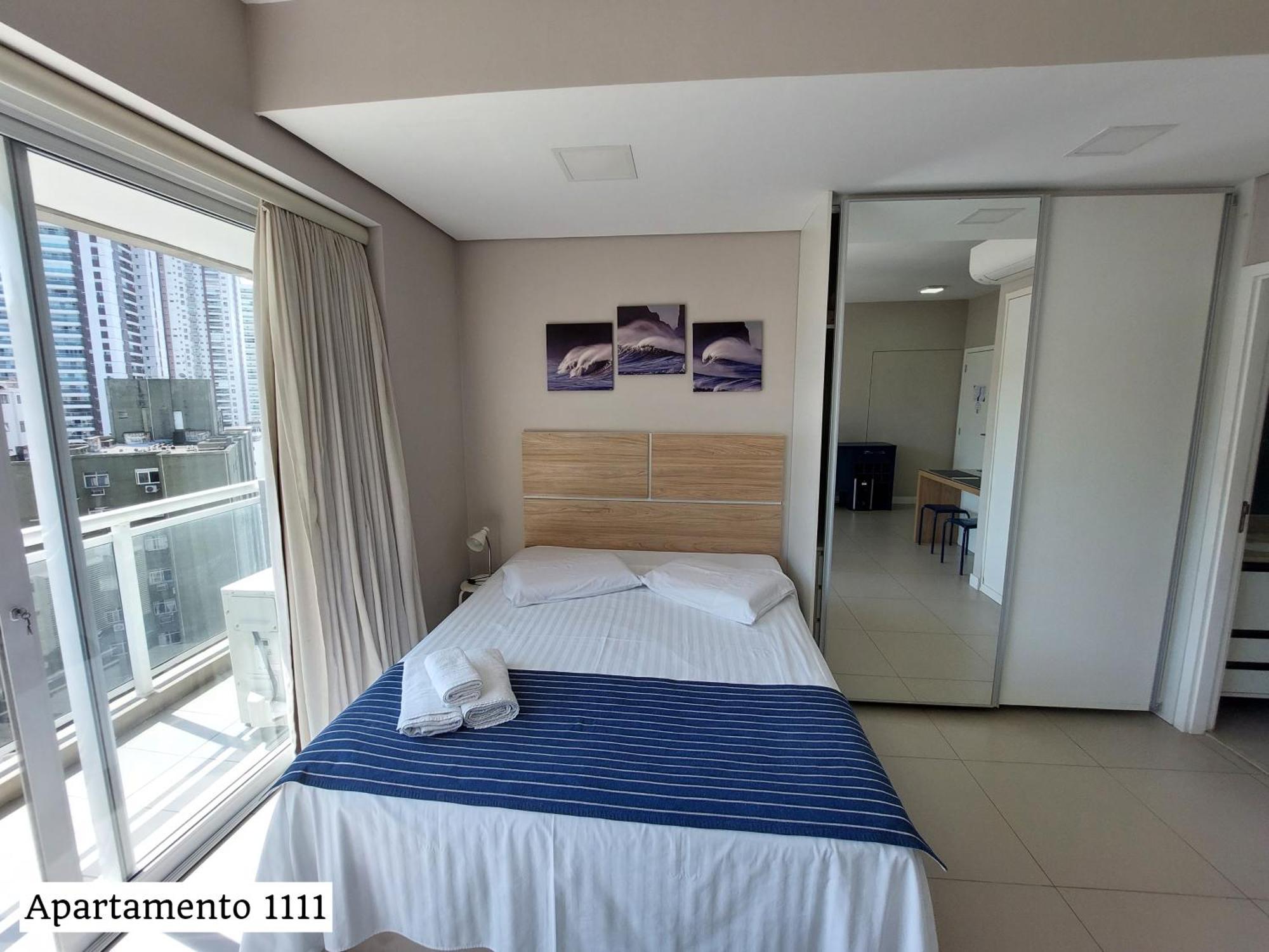 Book Santos - Condominio Unlimited - Apartamento Com Vista Mar E Apartamento Com Vista Piscina Rom bilde