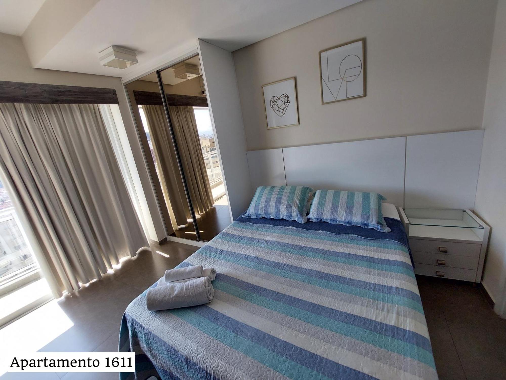 Book Santos - Condominio Unlimited - Apartamento Com Vista Mar E Apartamento Com Vista Piscina Rom bilde