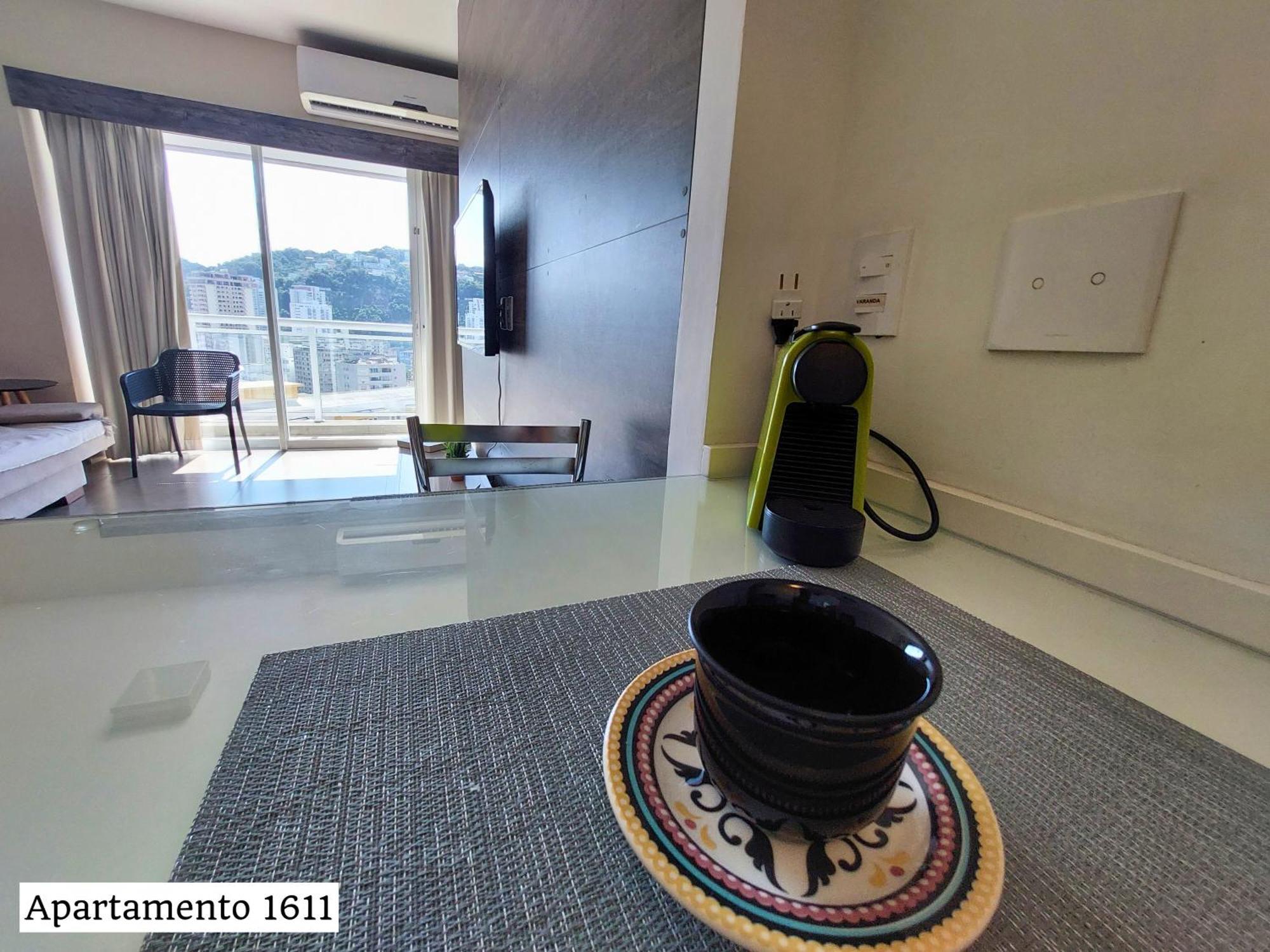 Book Santos - Condominio Unlimited - Apartamento Com Vista Mar E Apartamento Com Vista Piscina Rom bilde